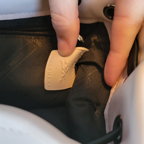 Longchamp mini roseau lambskin bag nwot - Picture 8 of 13